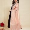 Women Embrodairy Velvet Anarkali Kurta Set With Orgenza duppata