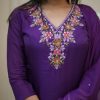 Women Embroidered Chanderi  SILK  kurta set