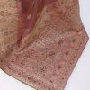 Dusty Rose Banarasi Silk Saree