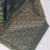 Teal Blue Banarasi Silk Saree