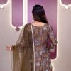 PREMIUM Anarkali SALWAR SUIT Digital Print Sets With Dupatta