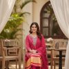 beautiful rani pink Kurata Set