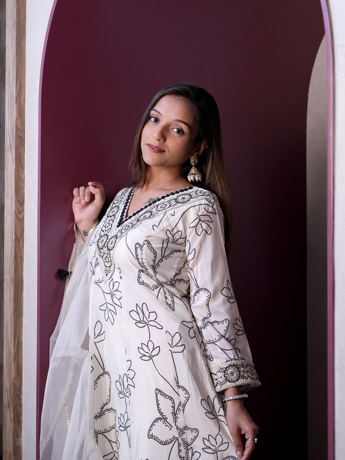 PREMIUM anarkali SALWAR SUIT digital print sets with dupatta