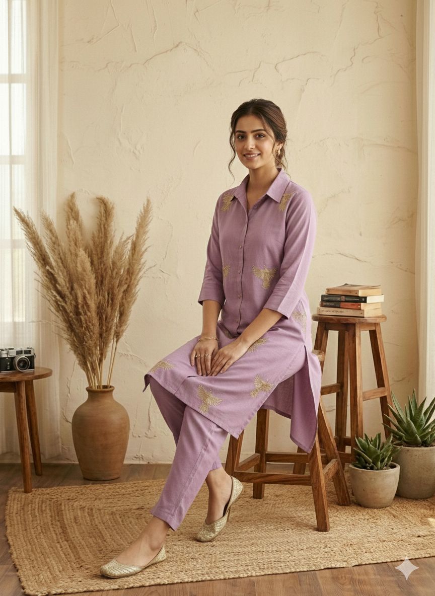 Kurti Palazzo Set