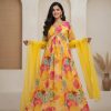 Alia cut kurtis dupatta
