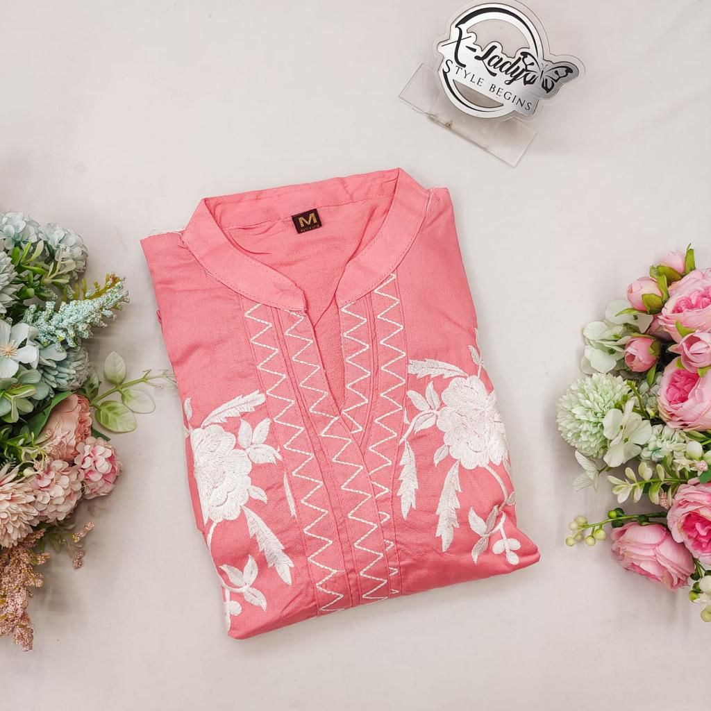 Beautiful Long embroidery gown