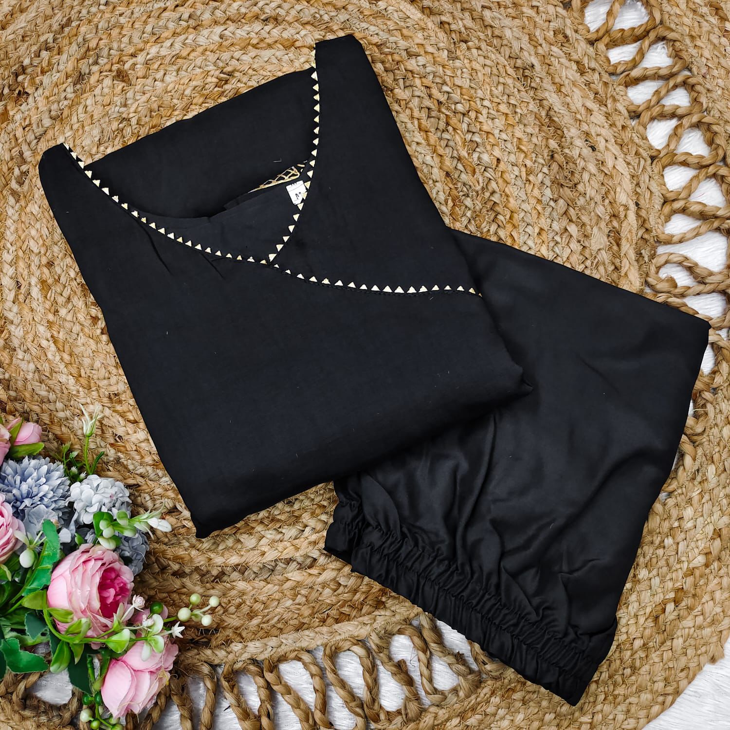 Black Elephant Beautiful Suit set