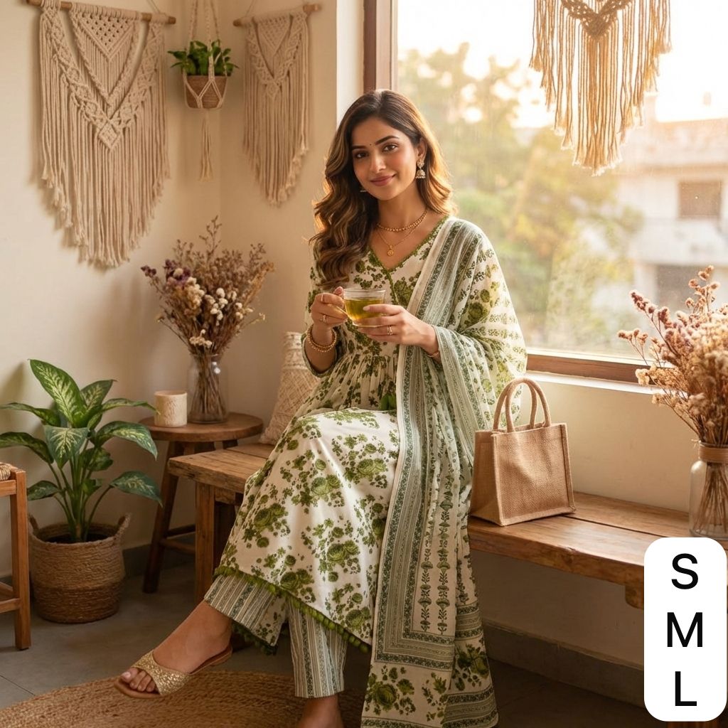 Anarkali gown pent with Dupptta