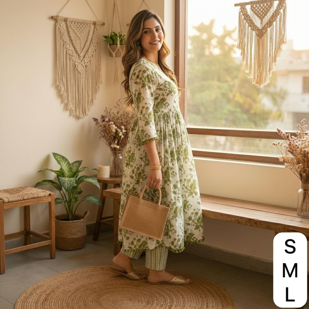 Anarkali gown pent with Dupptta