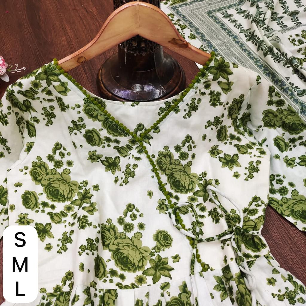 Anarkali gown pent with Dupptta