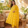 Mustard Beutiful Duppta Full 3 Piece Set
