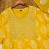 Mustard Beutiful Duppta Full 3 Piece Set