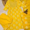 Mustard Beutiful Duppta Full 3 Piece Set