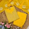Mustard Beutiful Duppta Full 3 Piece Set