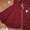 Anarkali  Gown With Dupatta