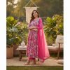 Multicoloured Anarkali with Girlish Sleek Stawl