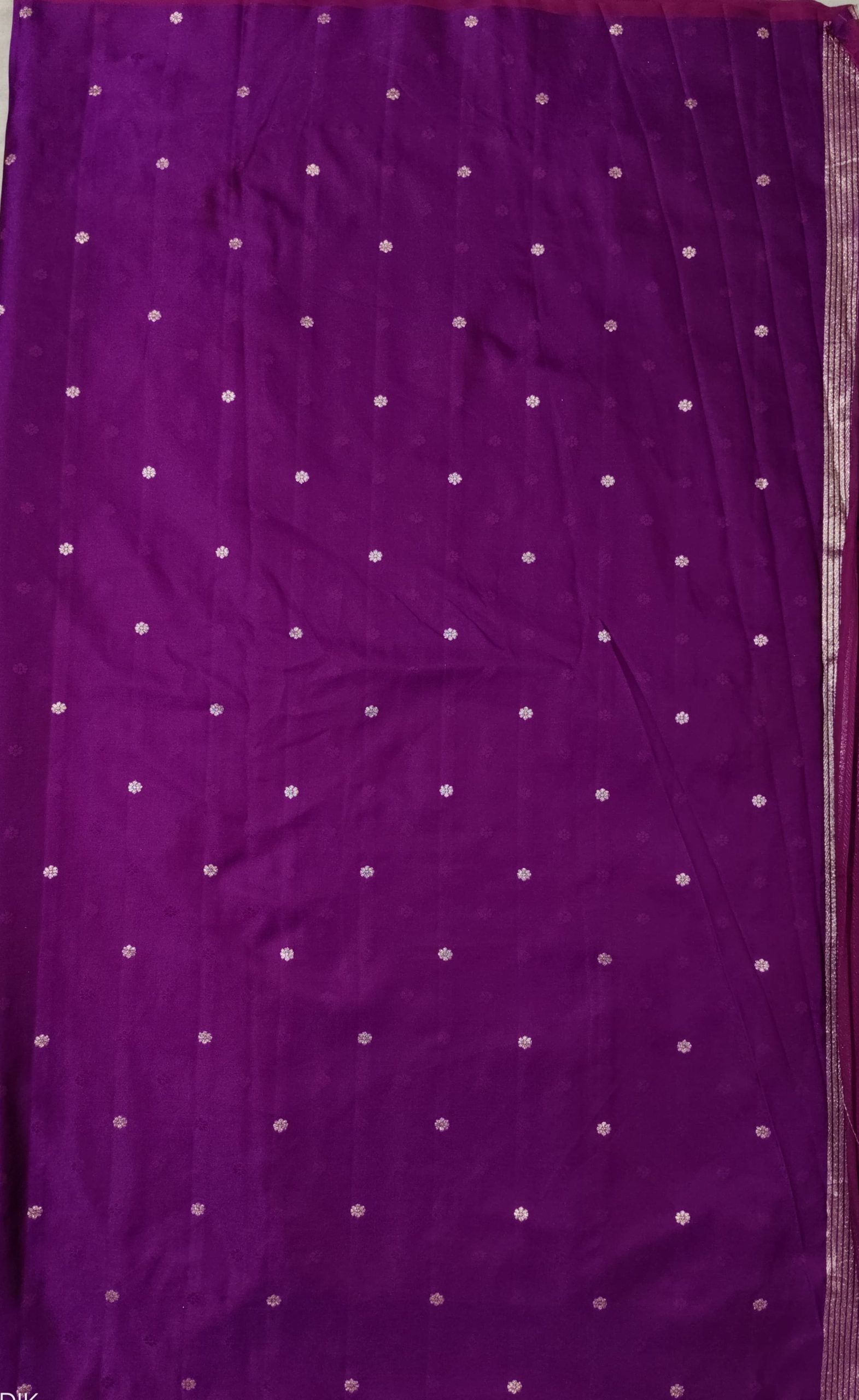 Magenta & Rani Pink Banarasi Silk Saree