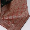 Crimson Red Banarasi Silk Saree